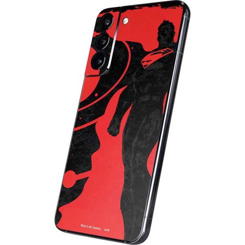 DC Comics Superman Silhouette Flying Galaxy S22 Plus Skin